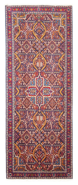 Alfombra de pasillo Alfombra persa - Nómada - 310 x 118 cm - multicolor