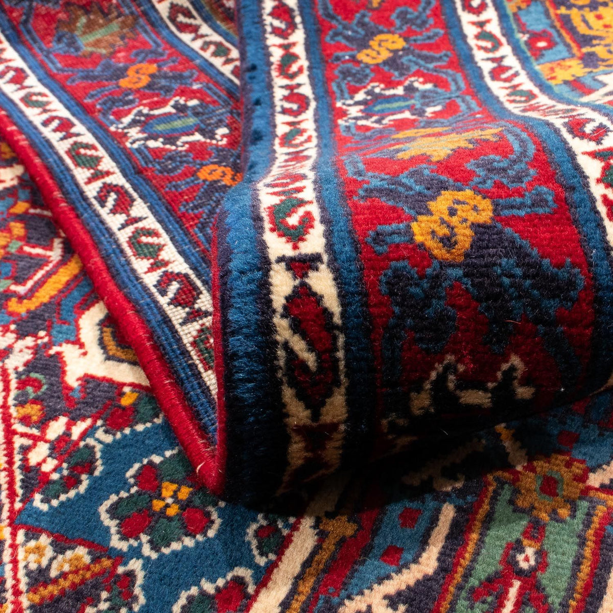 Alfombra de pasillo Alfombra persa - Nómada - 310 x 118 cm - multicolor