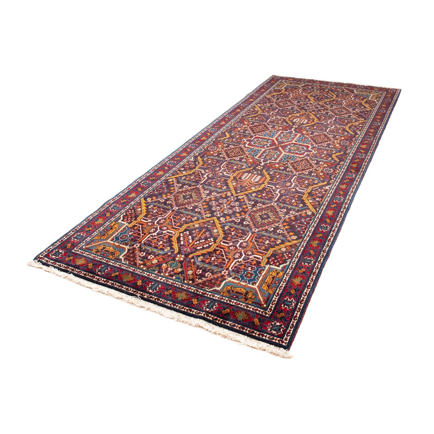 Alfombra de pasillo Alfombra persa - Nómada - 310 x 118 cm - multicolor
