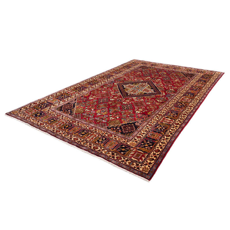 Alfombra persa - Nómada - 323 x 203 cm - rojo oscuro