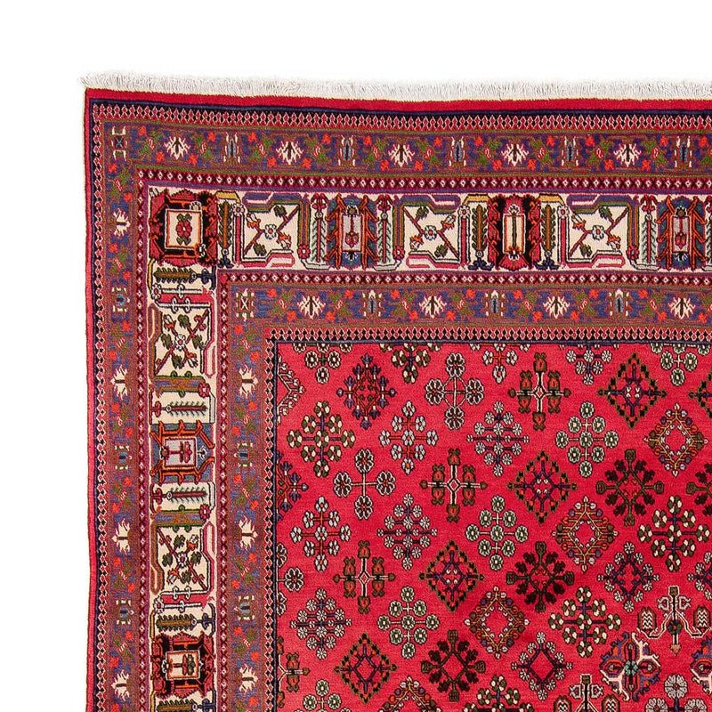 Alfombra persa - Nómada - 330 x 240 cm - rojo oscuro