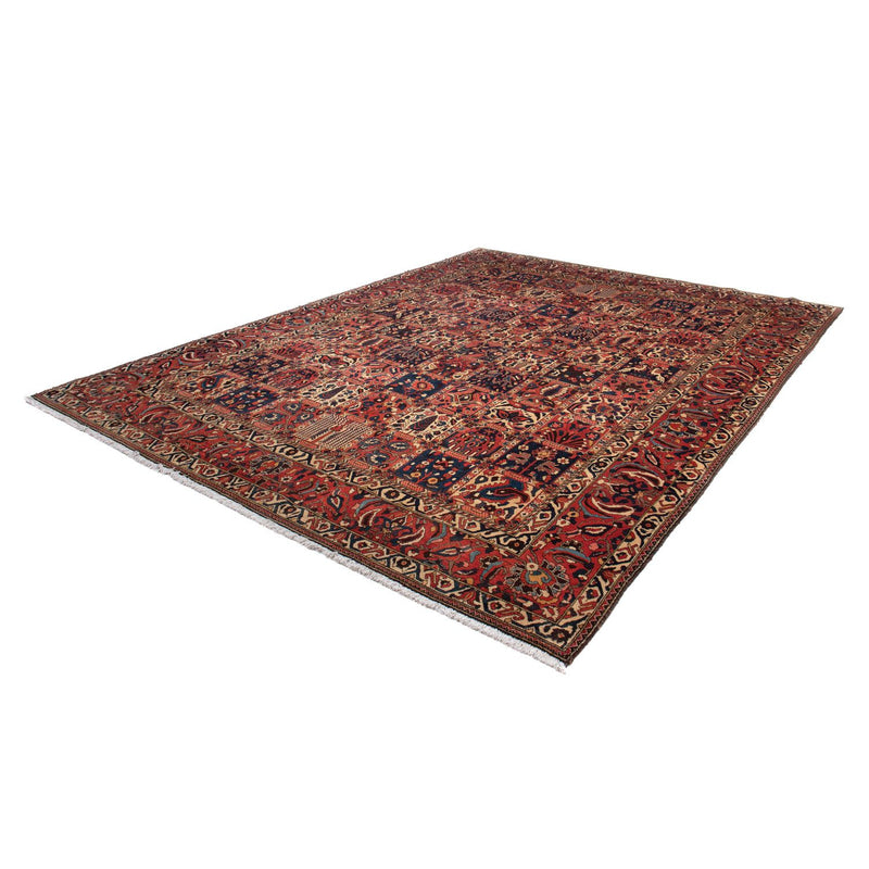 Alfombra persa - Nómada - 358 x 261 cm - rojo oscuro