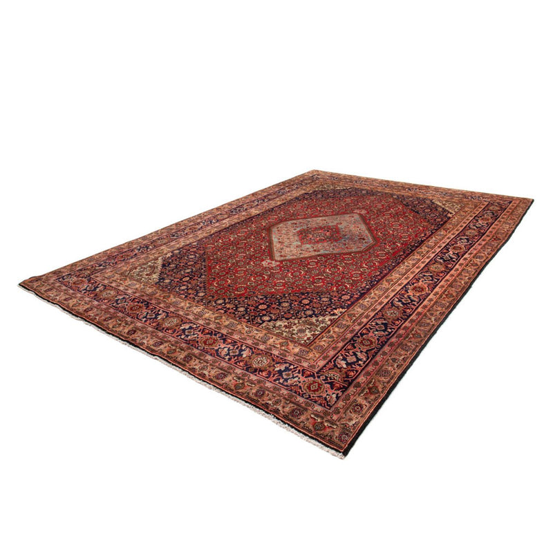 Alfombra persa - Bidjar - 332 x 228 cm - rojo oscuro