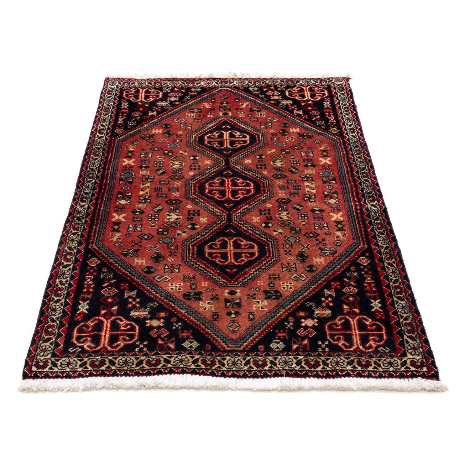Alfombra persa - Nómada - 120 x 72 cm - rojo claro