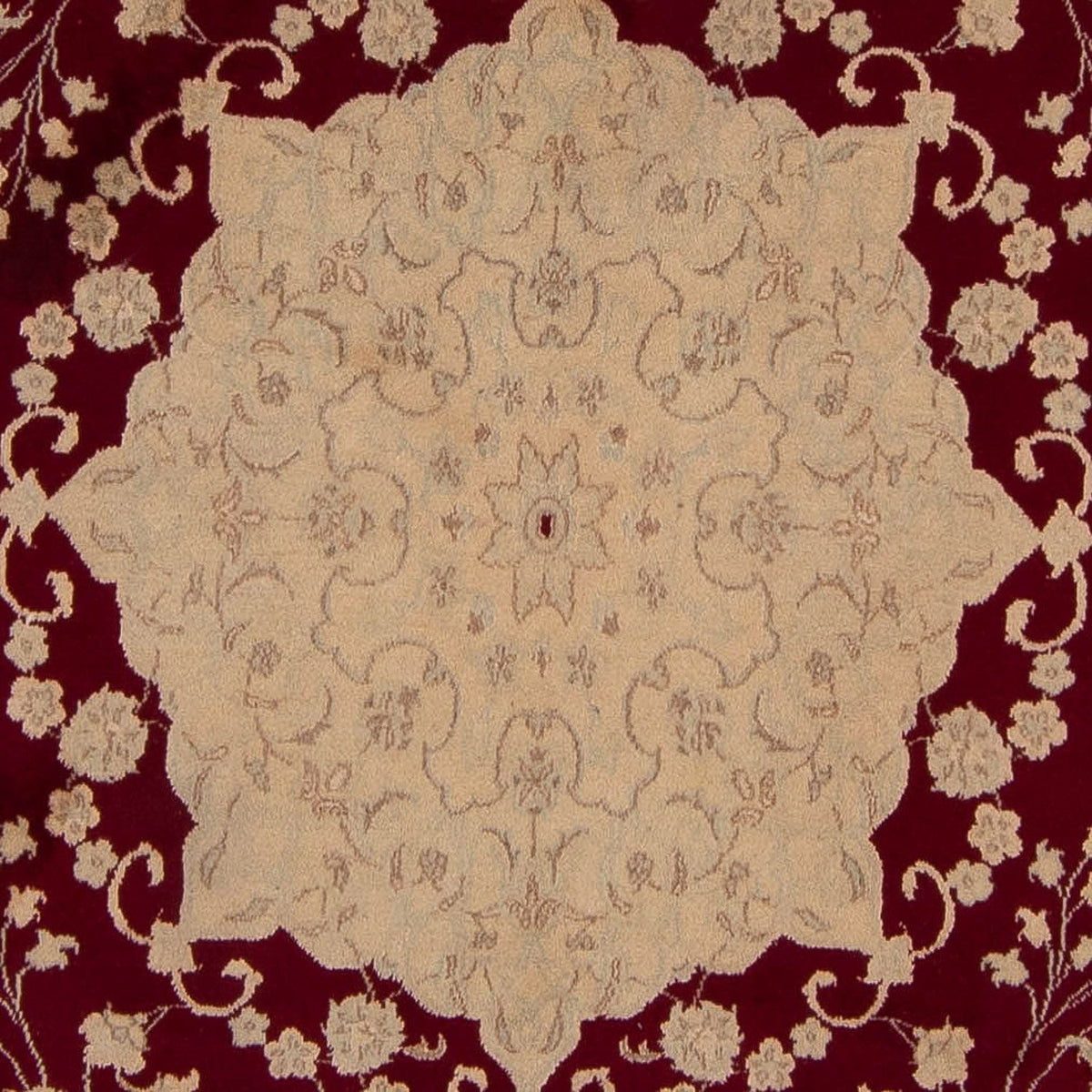Alfombra persa - Nain - 337 x 243 cm - marrón claro