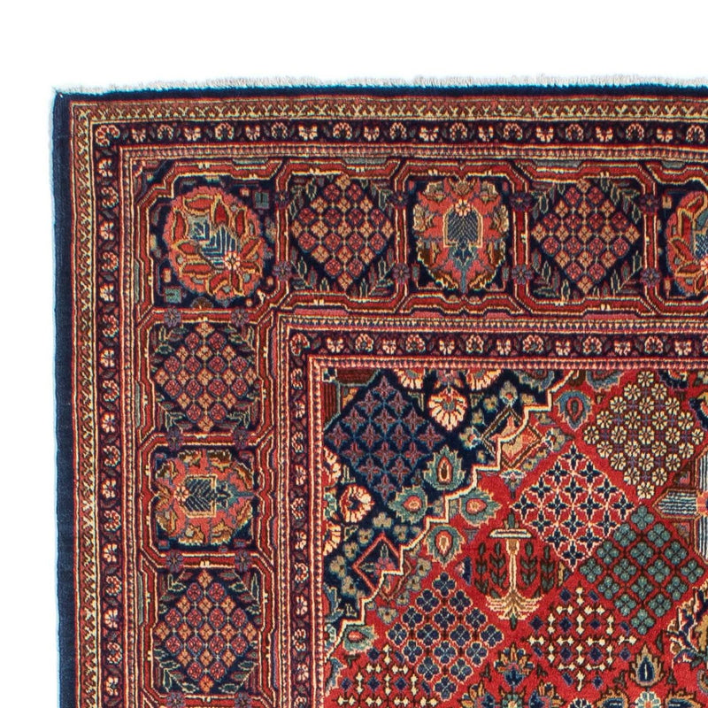 Alfombra persa - Keshan - 206 x 132 cm - marrón