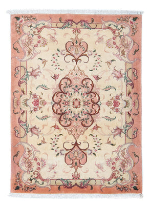 Alfombra Persa - Tabriz - Real - 90 x 60 cm - beige
