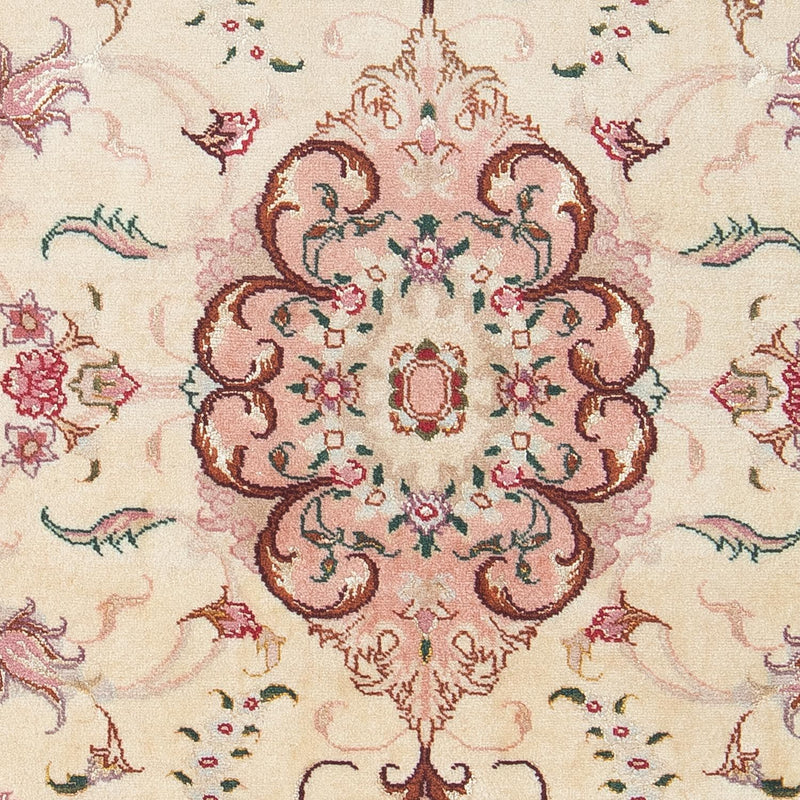 Alfombra Persa - Tabriz - Real - 90 x 60 cm - beige
