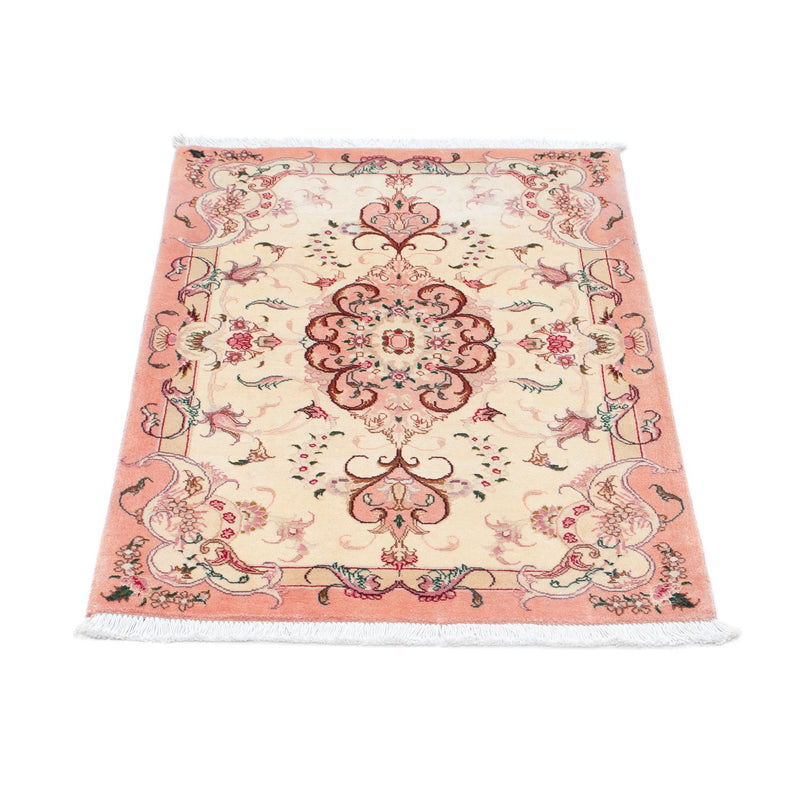 Alfombra Persa - Tabriz - Real - 90 x 60 cm - beige