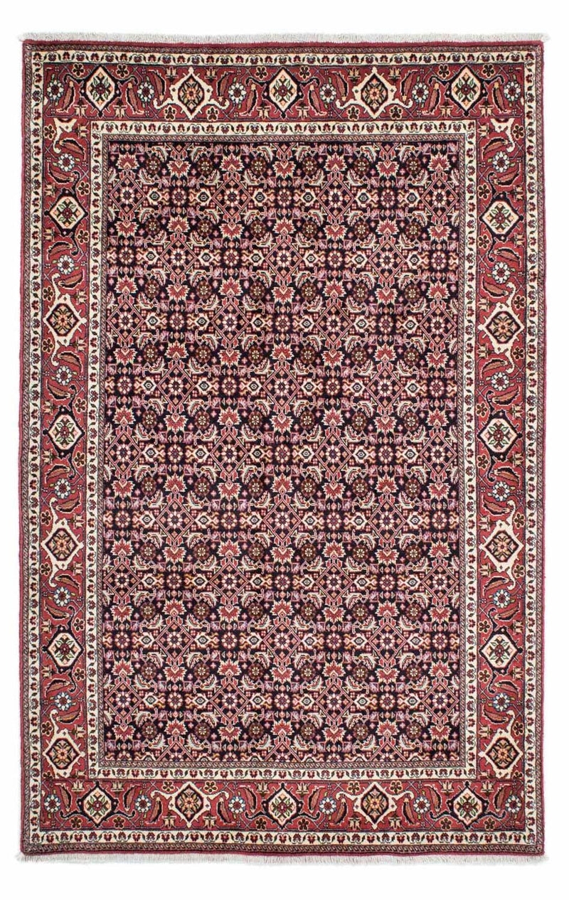 Alfombra persa - Bidjar - 220 x 136 cm - azul oscuro
