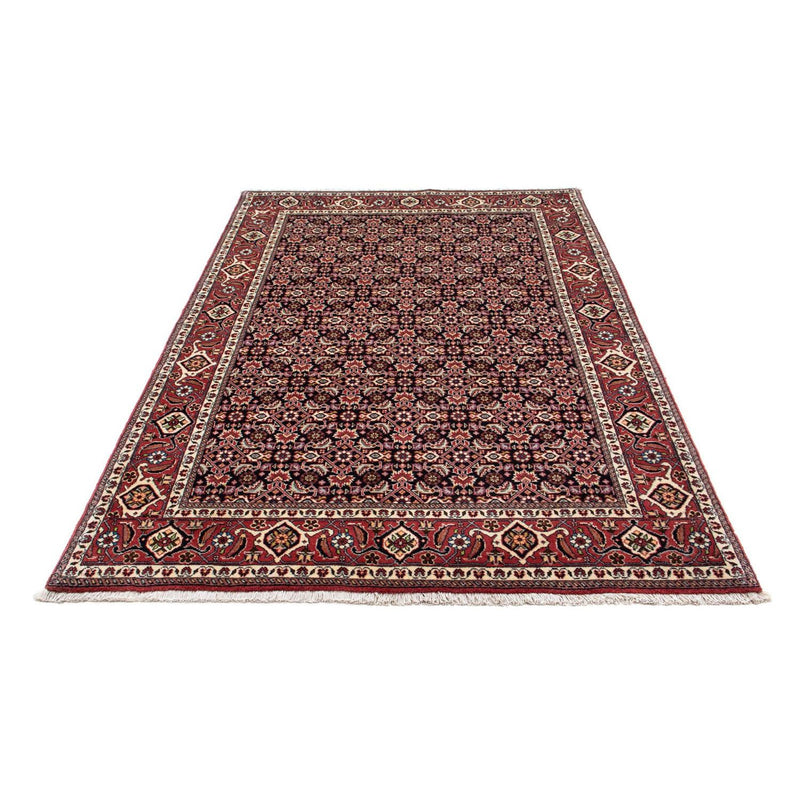 Alfombra persa - Bidjar - 220 x 136 cm - azul oscuro