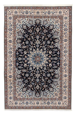 Alfombra Persa - Nain - Real - 302 x 203 cm - negro