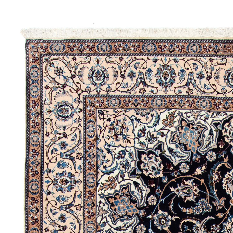 Alfombra Persa - Nain - Real - 302 x 203 cm - negro