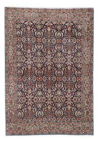 Alfombra persa - Bidjar - 203 x 141 cm - azul oscuro