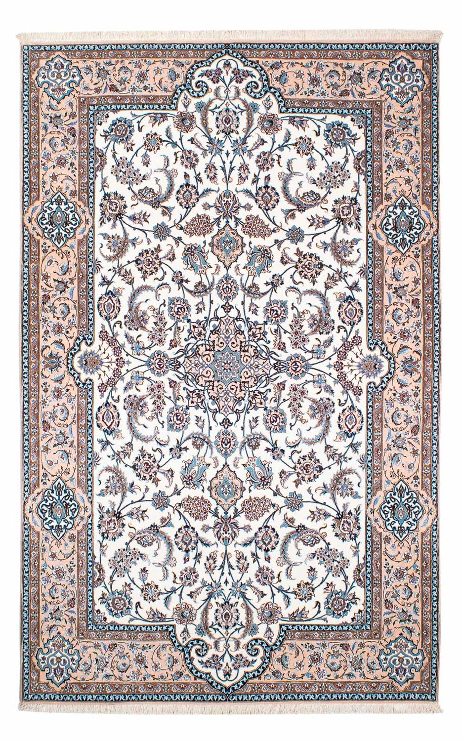 Alfombra Persa - Nain - Prima - 232 x 150 cm - beige