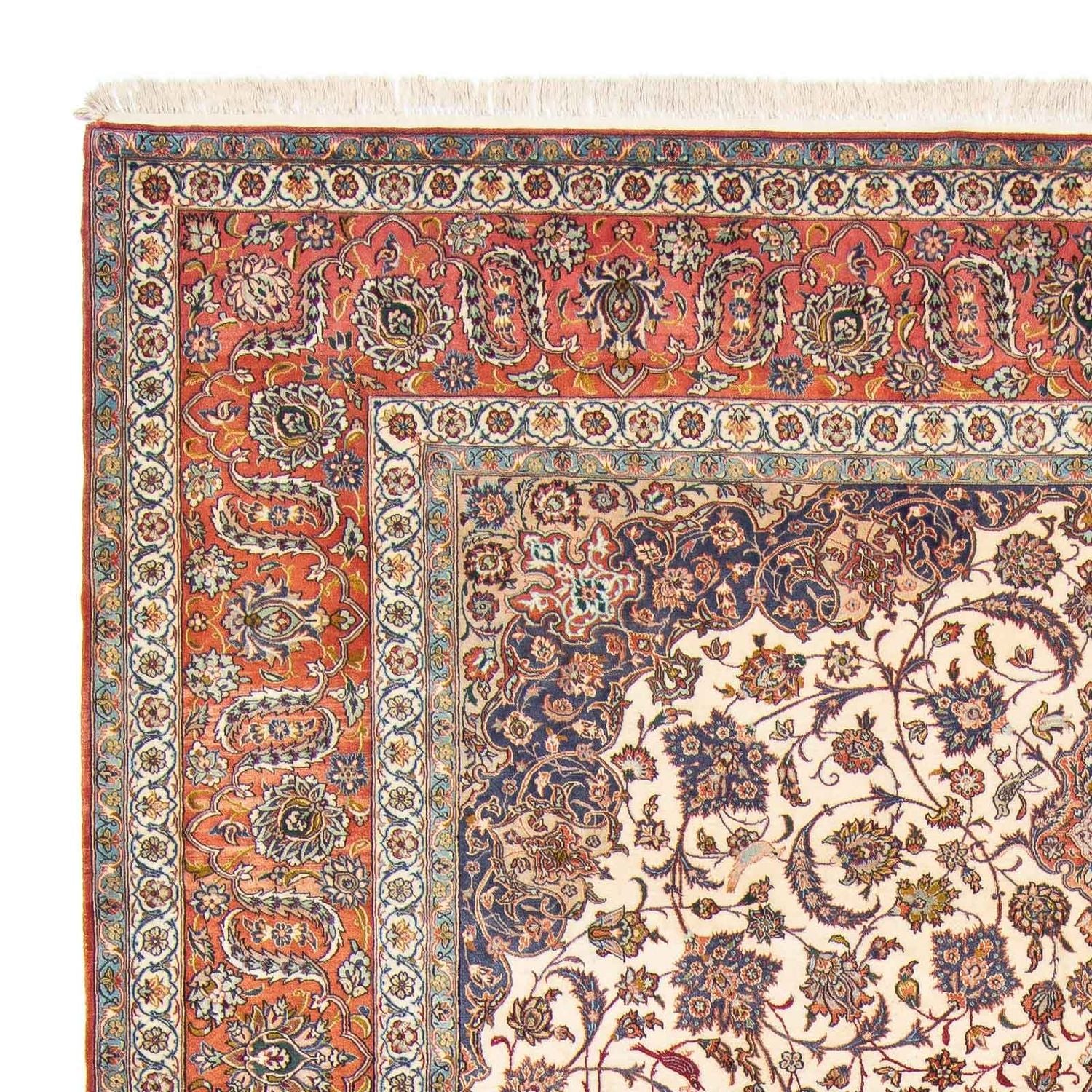 Alfombra Persa - Isfahan - Prima - 362 x 255 cm - beige