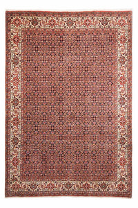 Alfombra persa - Bidjar - 297 x 202 cm - rojo claro