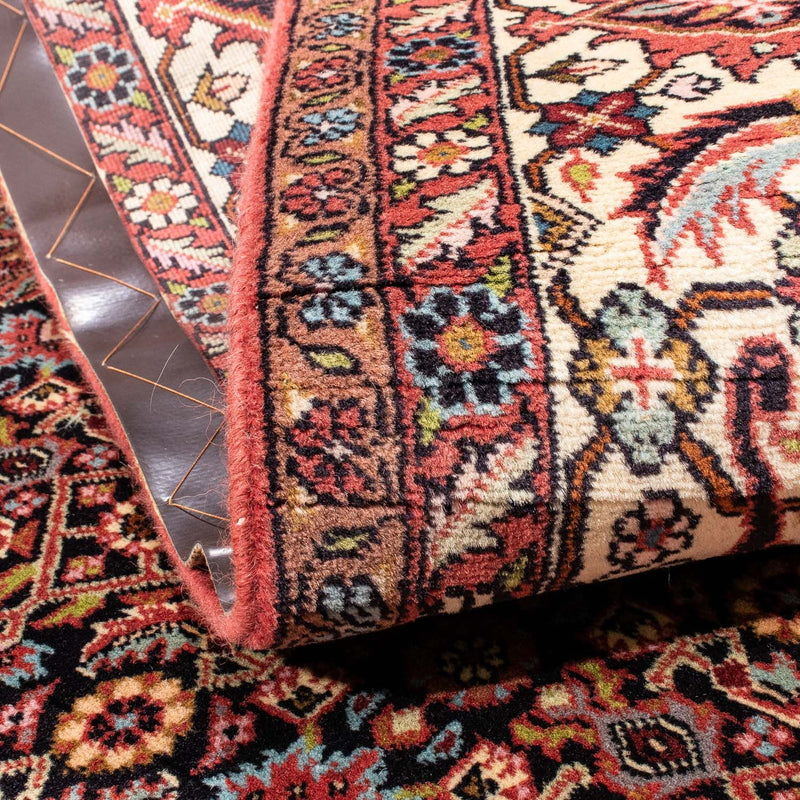 Alfombra persa - Bidjar - 297 x 202 cm - rojo claro