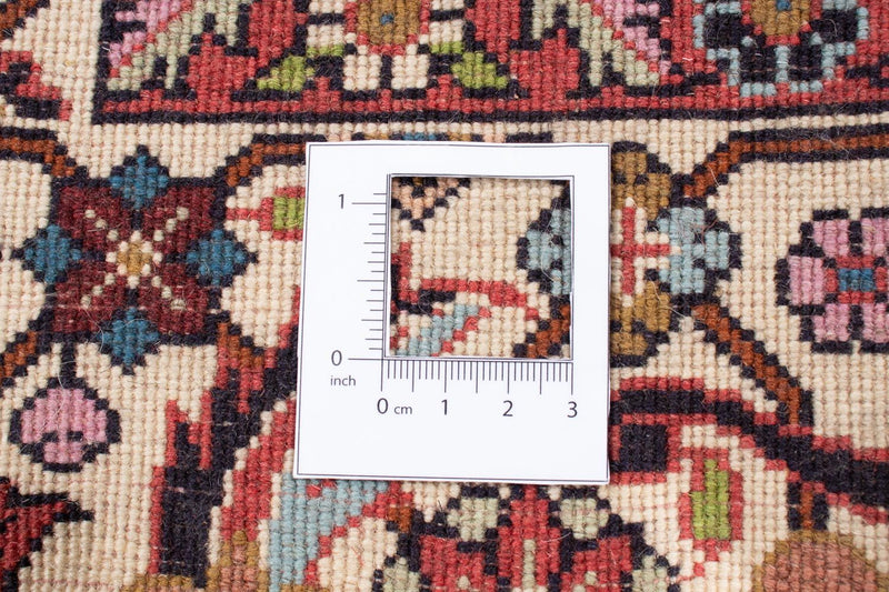 Alfombra persa - Bidjar - 297 x 202 cm - rojo claro
