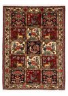 Bakhtiari Alfombra 111x164cm - Alfombra persa - Rectángulo / Rojo Oscuro / 111 x 164 cm Rectángulo