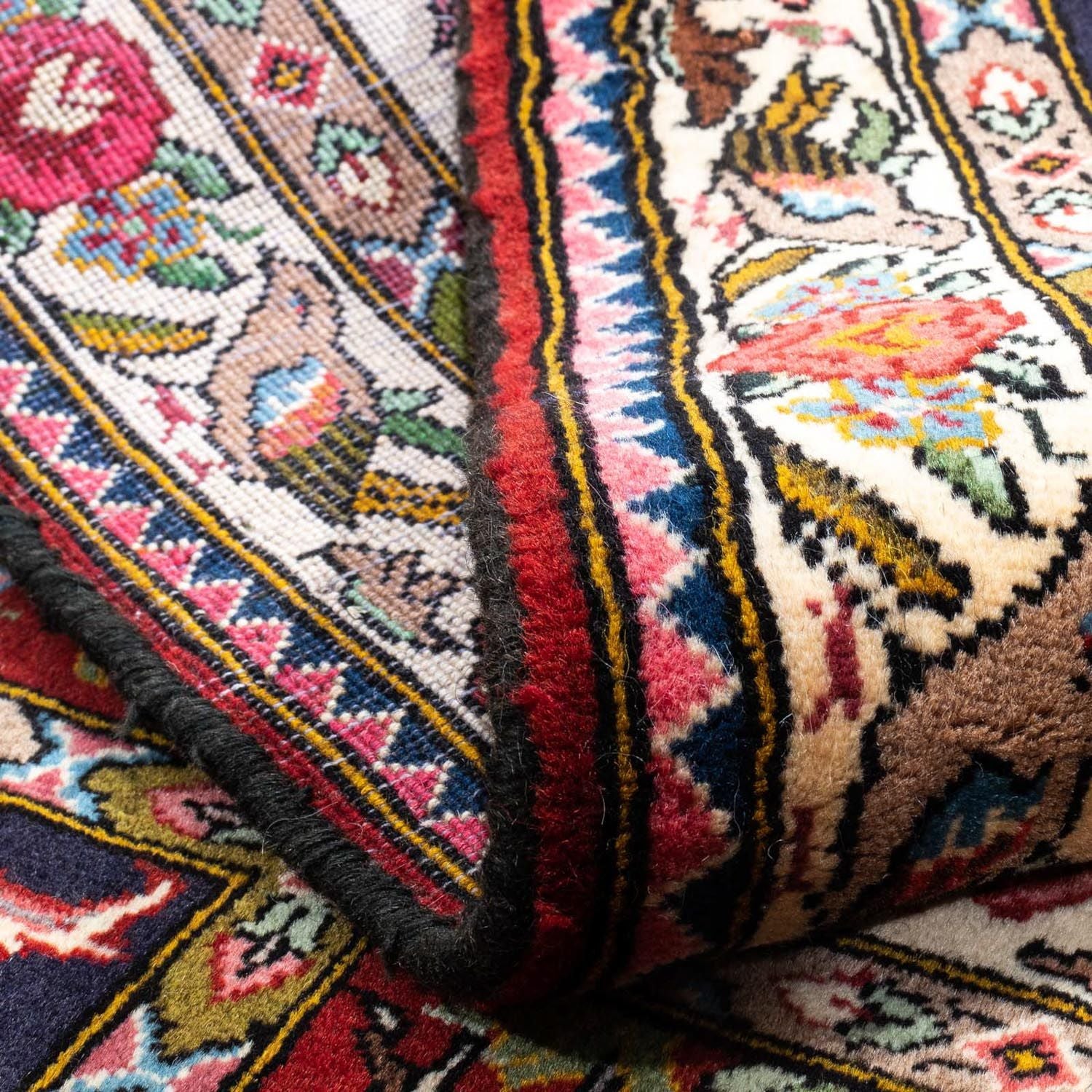 Alfombra persa - Nómada - 164 x 111 cm - rojo oscuro