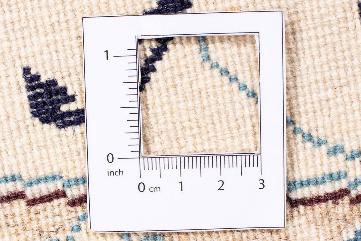 Alfombra persa - Nain redondo  - 243 x 243 cm - azul oscuro