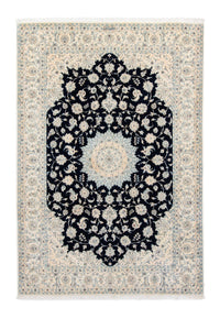 Alfombra Persa - Nain - Real - 298 x 205 cm - negro