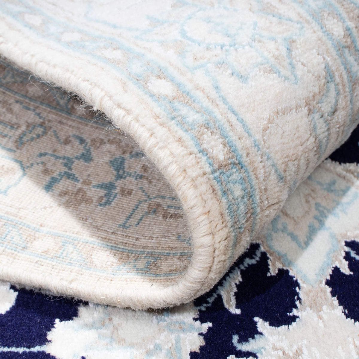 Alfombra Persa - Nain - Real - 191 x 124 cm - beige