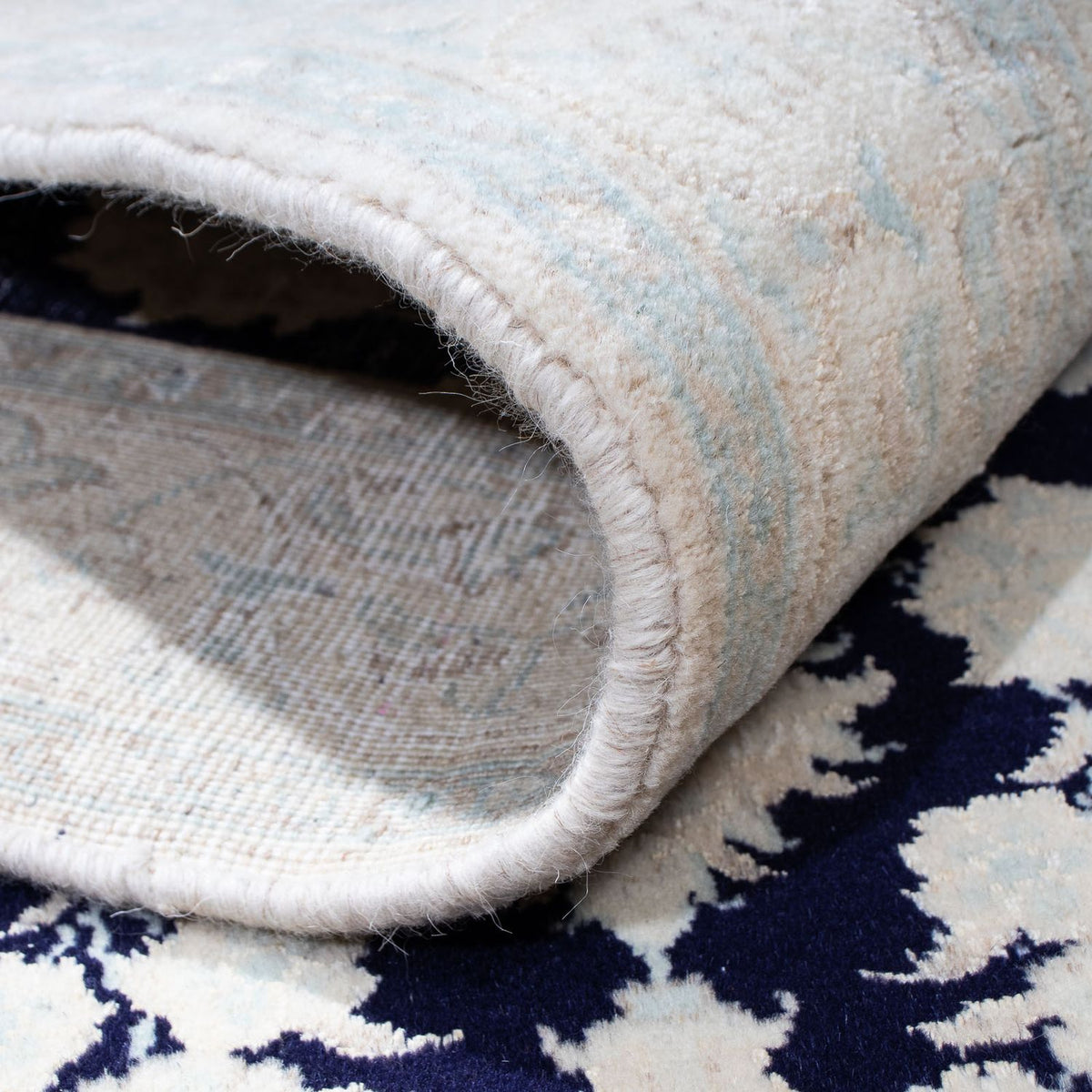 Alfombra Persa - Nain - Real - 198 x 123 cm - beige