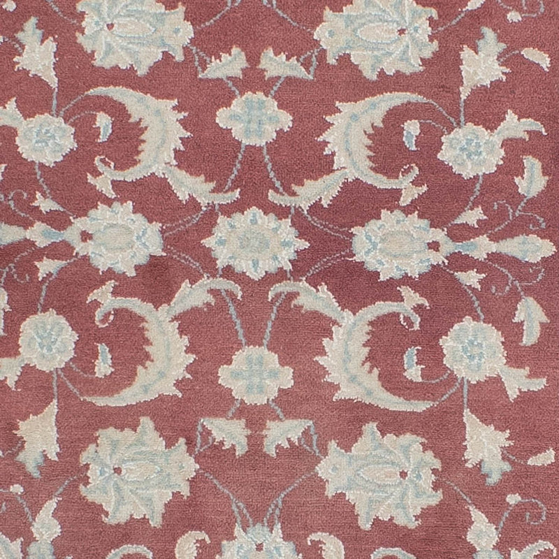 Alfombra de pasillo Alfombra persa - Nain - 297 x 77 cm - rojo oscuro