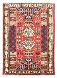 Alfombra persa - Nómada - 168 x 113 cm - rojo