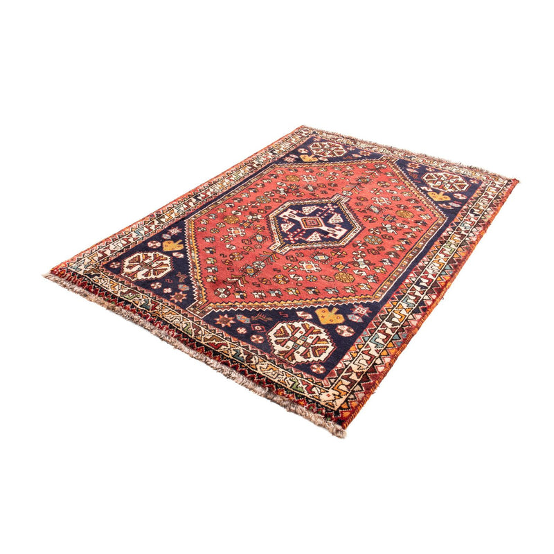 Alfombra persa - Nómada - 162 x 112 cm - rojo oscuro