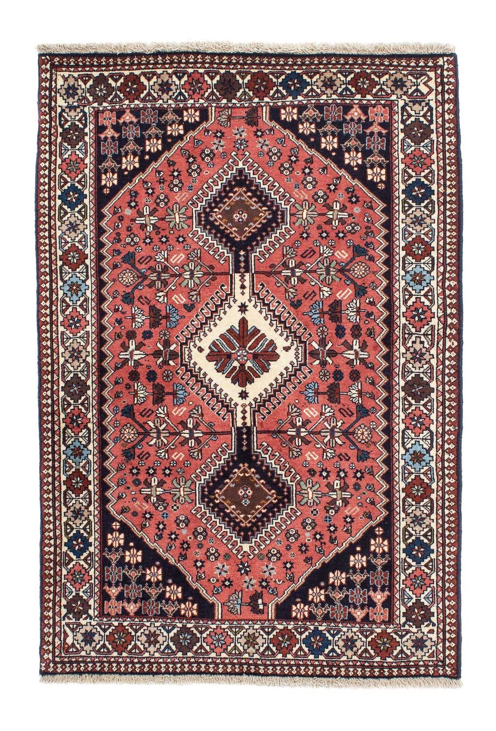 Alfombra persa - Nómada - 151 x 102 cm - azul oscuro