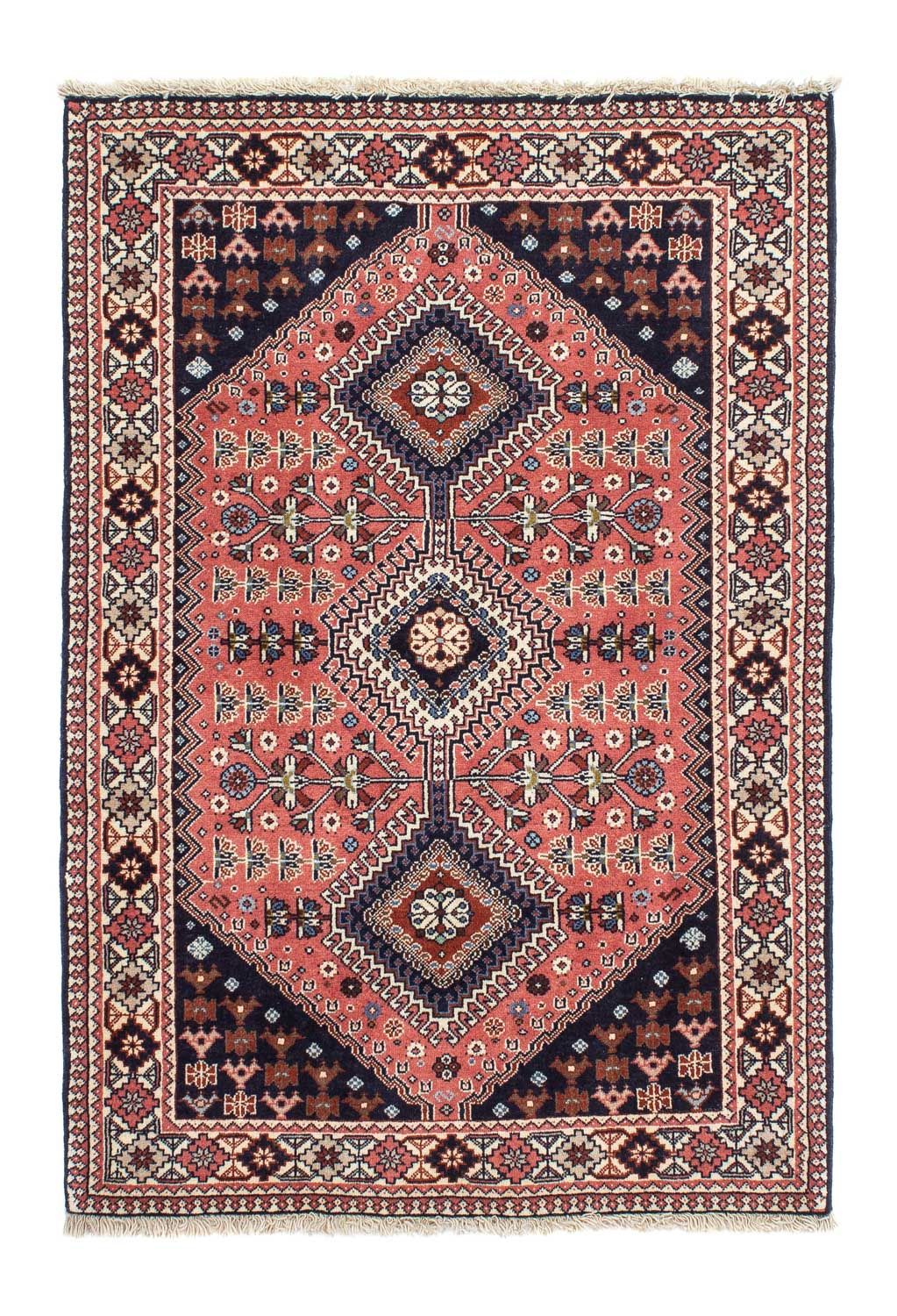 Alfombra persa - Nómada - 142 x 100 cm - azul oscuro