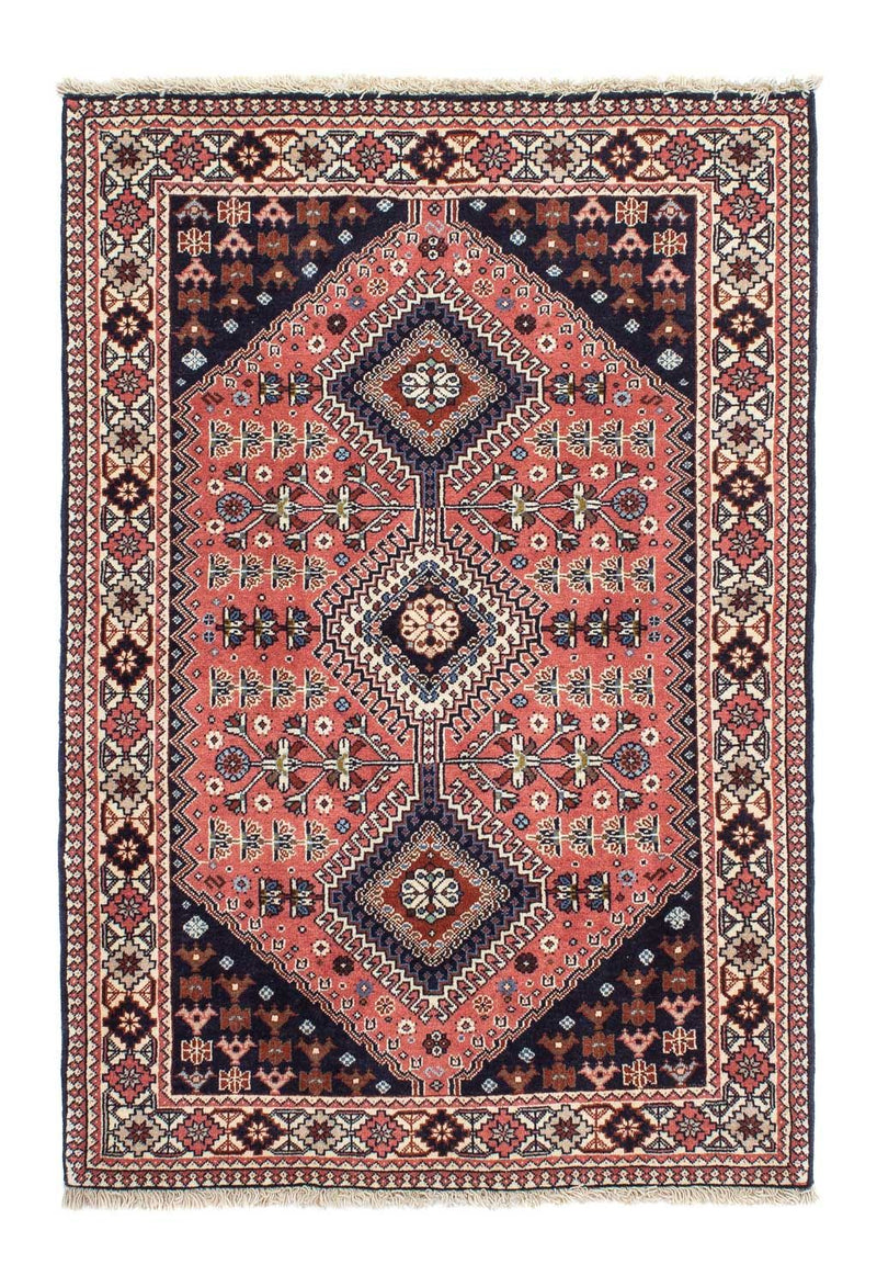 Alfombra persa - Nómada - 142 x 100 cm - azul oscuro