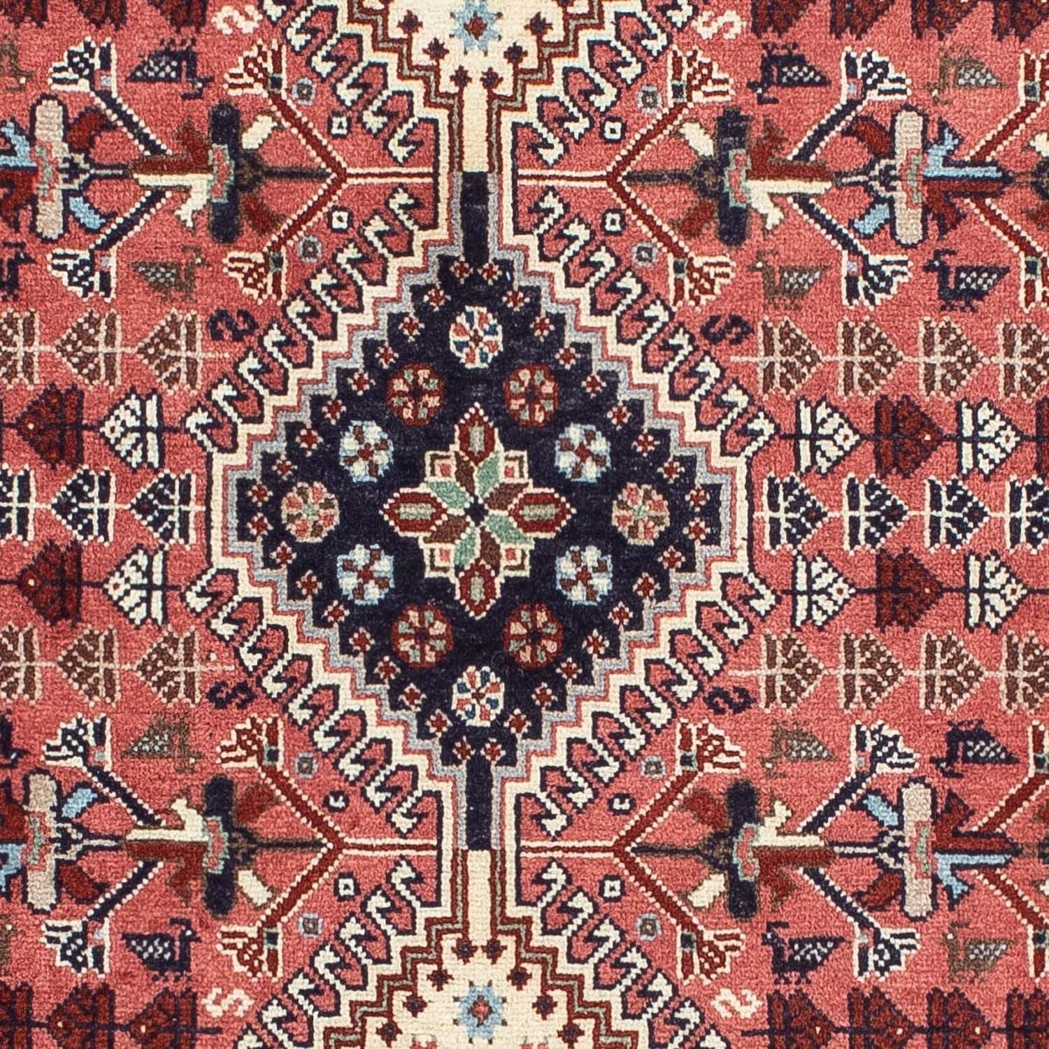 Alfombra persa - Nómada - 152 x 98 cm - azul oscuro