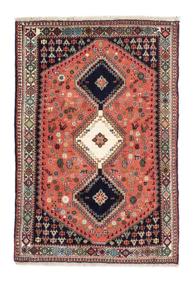 Alfombra persa - Nómada - 150 x 101 cm - azul oscuro