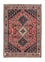 Alfombra persa - Nómada - 144 x 102 cm - azul oscuro