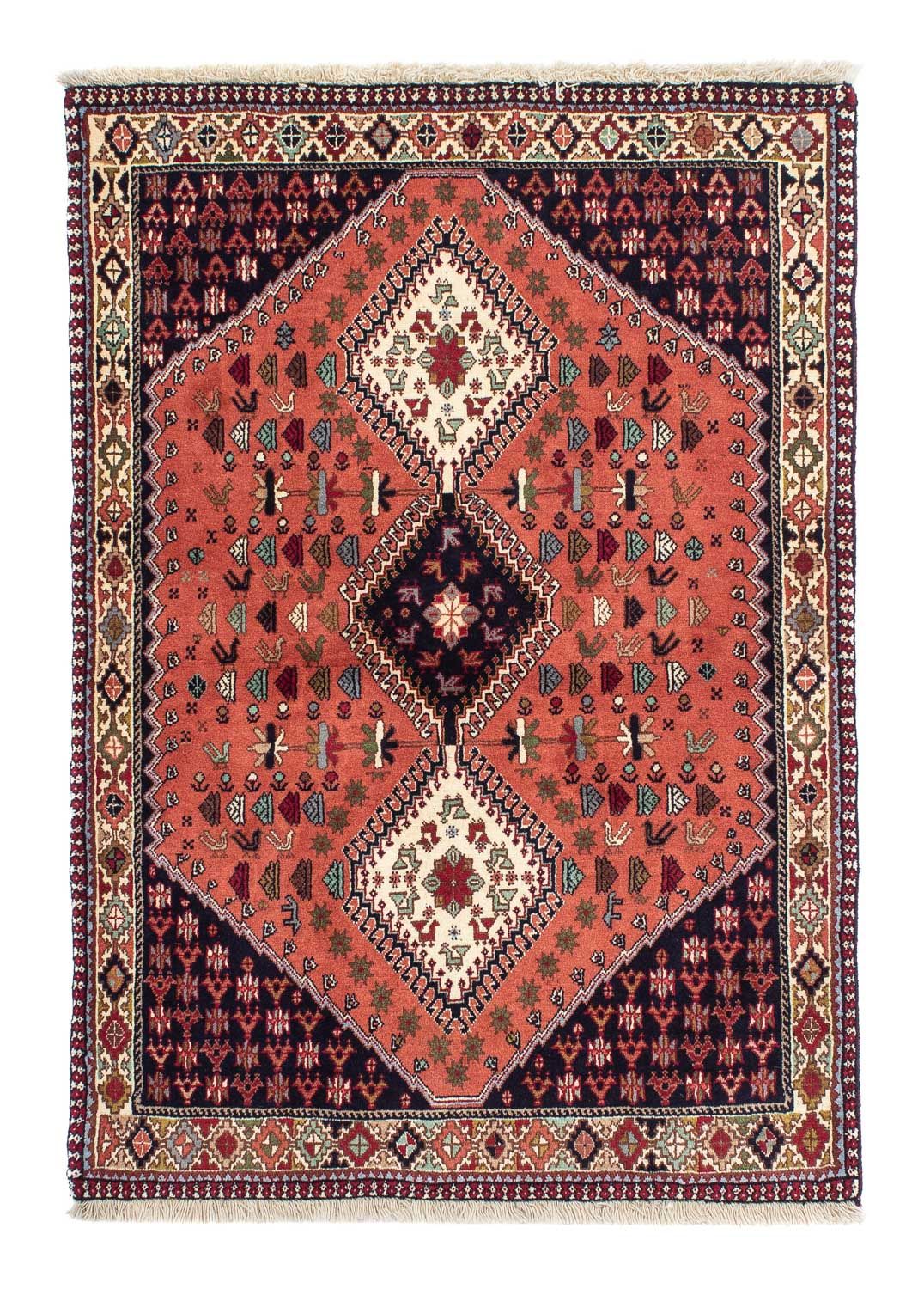 Alfombra persa - Nómada - 146 x 103 cm - azul oscuro
