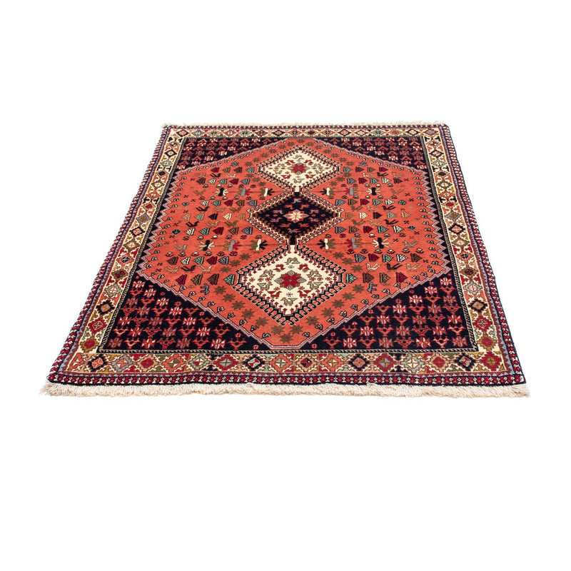 Alfombra persa - Nómada - 146 x 103 cm - azul oscuro