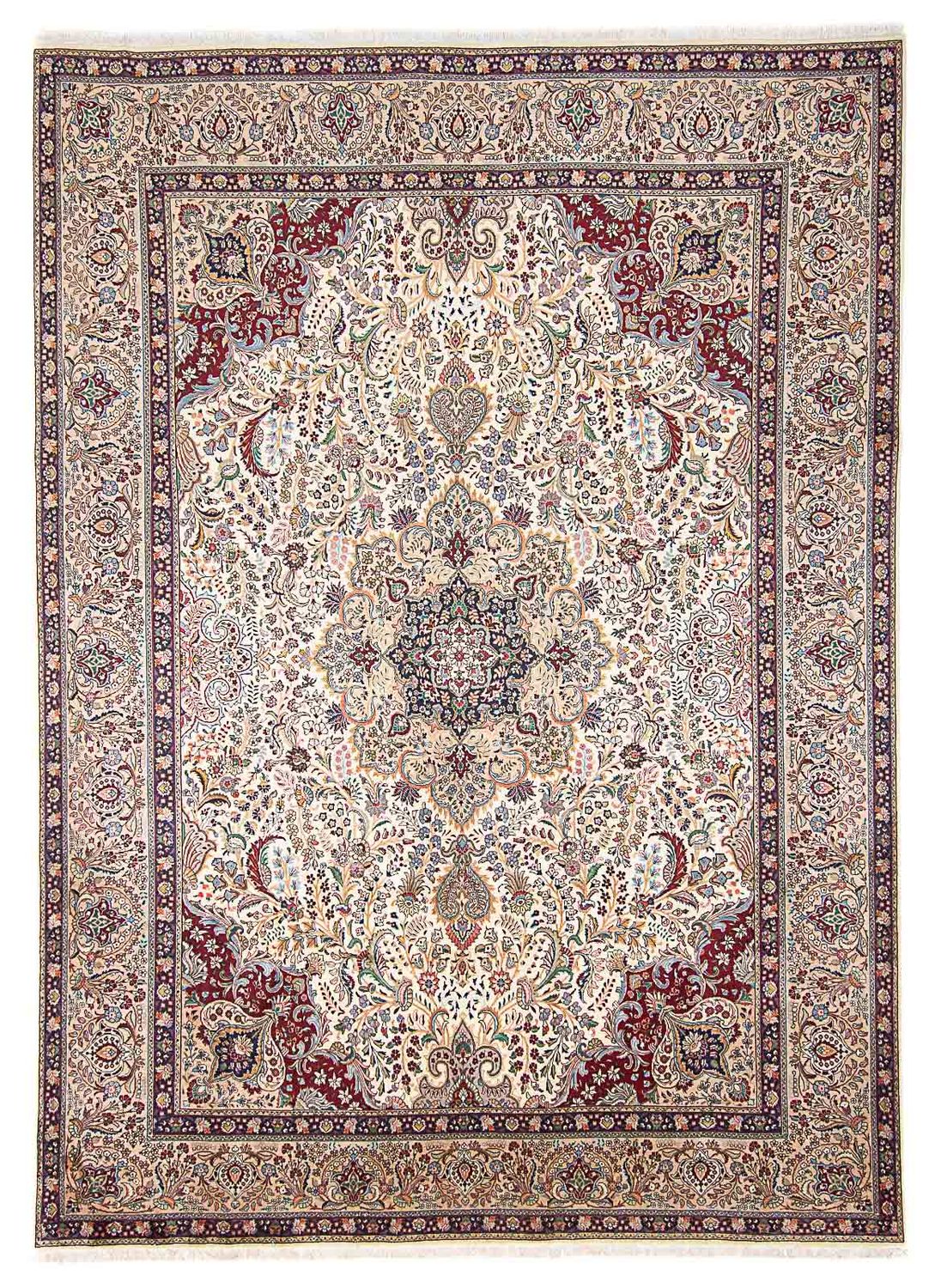 Alfombra Persa - Tabriz - Real - 392 x 303 cm - beige