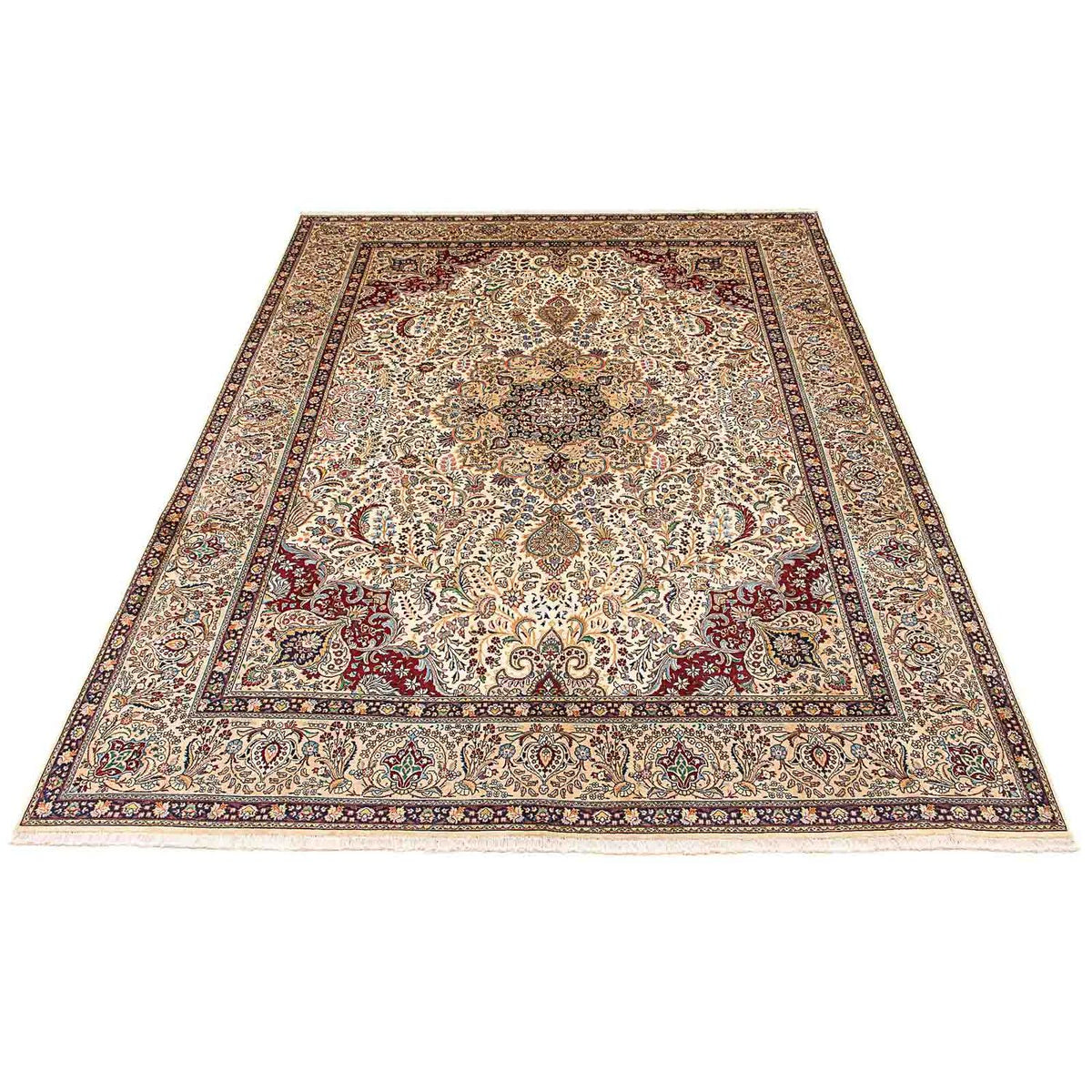 Alfombra Persa - Tabriz - Real - 392 x 303 cm - beige