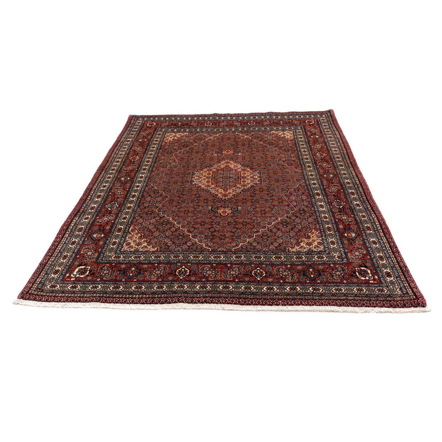 Alfombra persa - Nómada - 280 x 205 cm - marrón