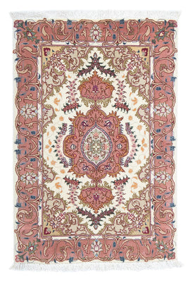 Alfombra Persa - Tabriz - Real - 89 x 58 cm - beige