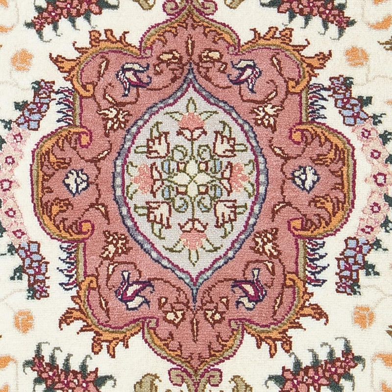 Alfombra Persa - Tabriz - Real - 89 x 58 cm - beige