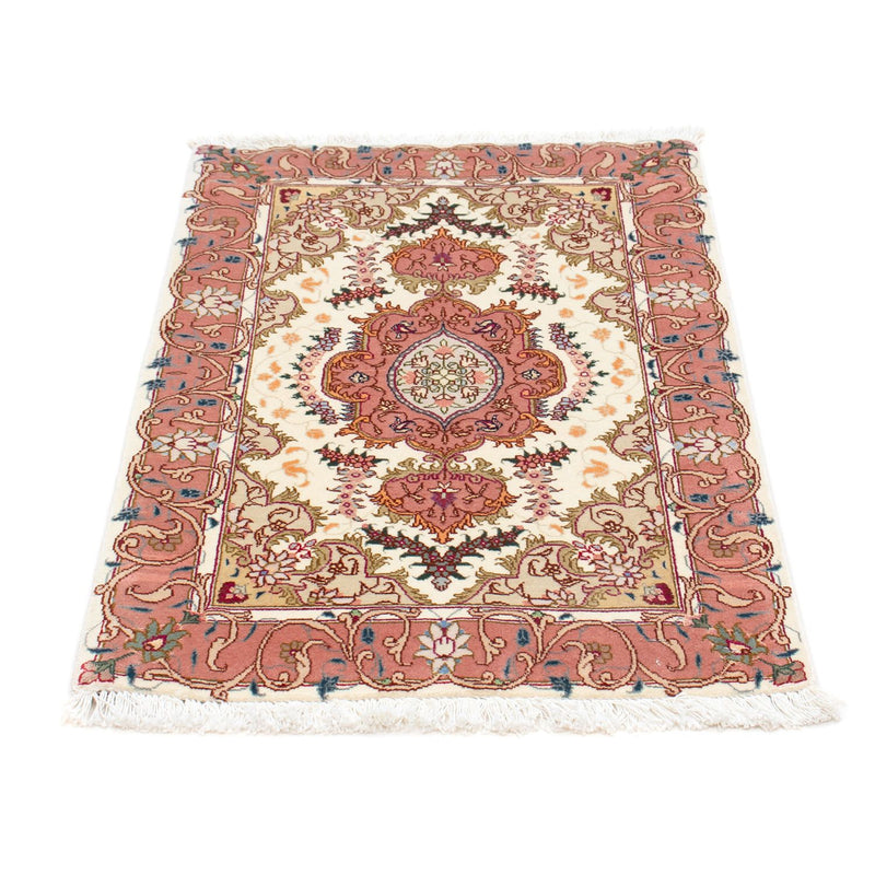 Alfombra Persa - Tabriz - Real - 89 x 58 cm - beige