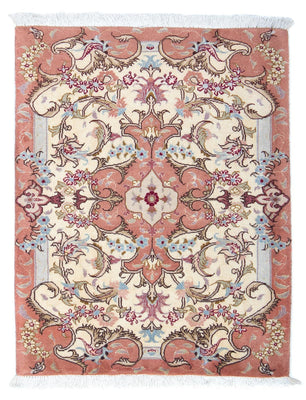 Alfombra Persa - Tabriz - Real - 85 x 64 cm - beige