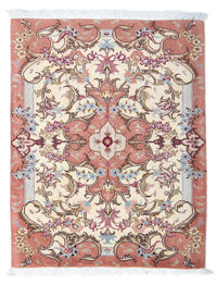 Alfombra Persa - Tabriz - Real - 85 x 64 cm - beige