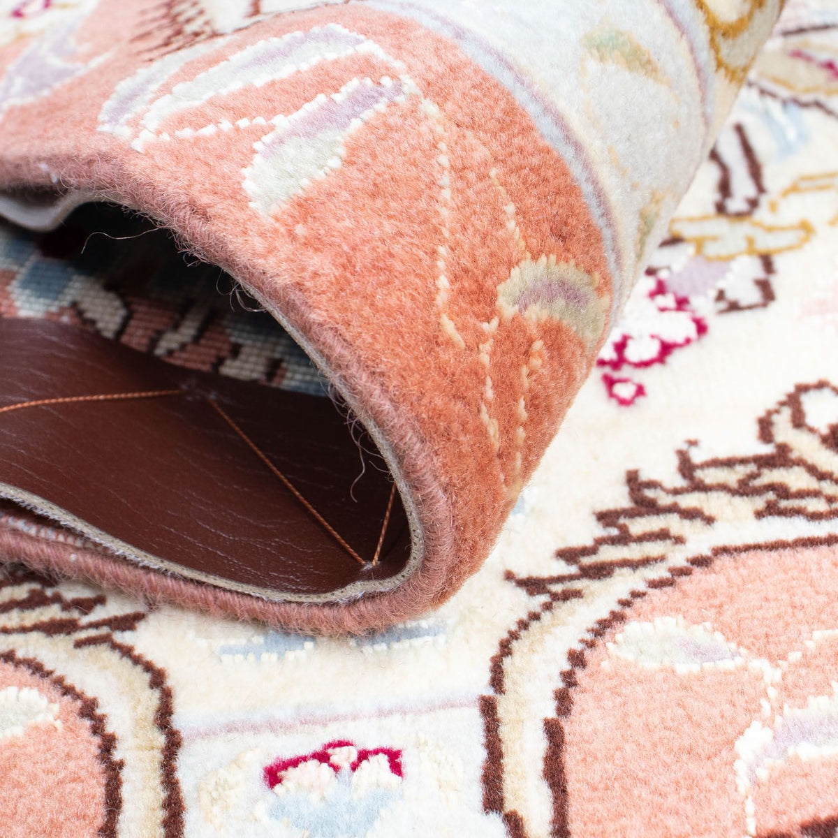 Alfombra Persa - Tabriz - Real - 85 x 64 cm - beige