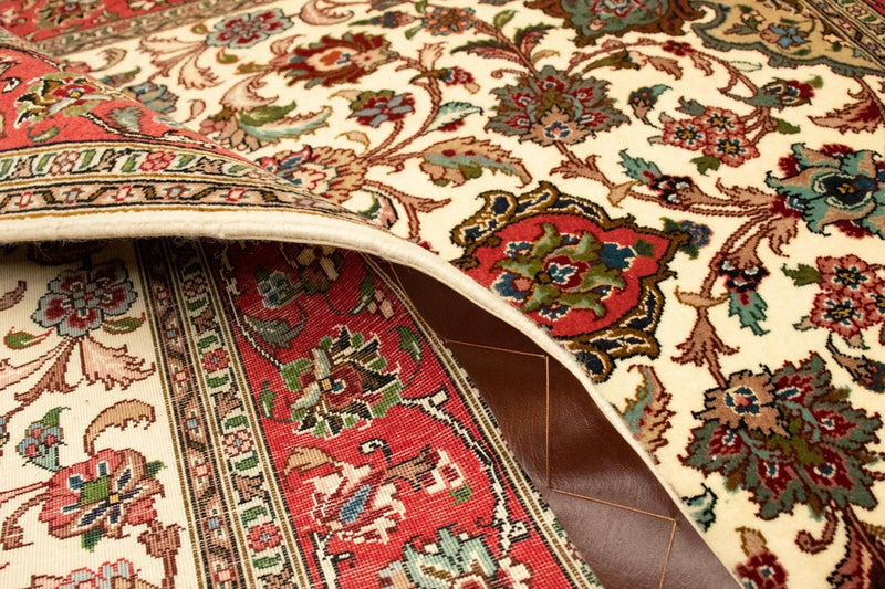 Alfombra Persa - Tabriz - Real - 155 x 103 cm - beige